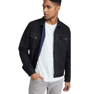 Rag & Bone Standard Issue Jean Jacket dark blue denim L